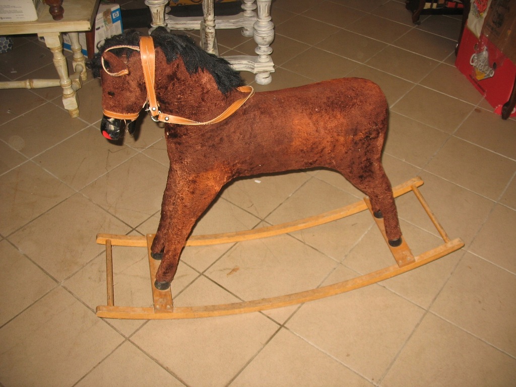 Konik bujany Zabawka prl