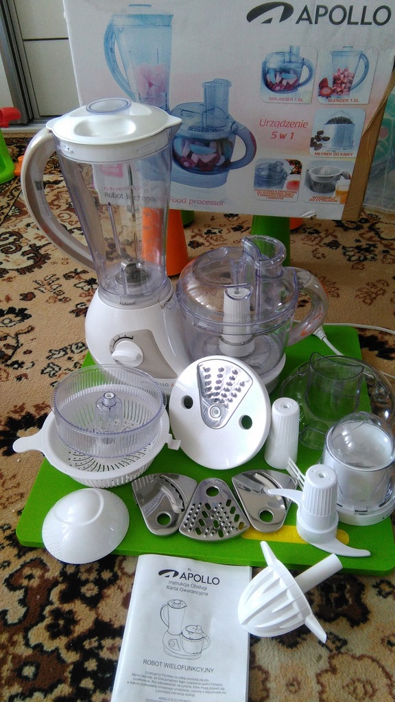 robot wielofunkcyjny kuchenny Apollo 5 w 1 j.nowy