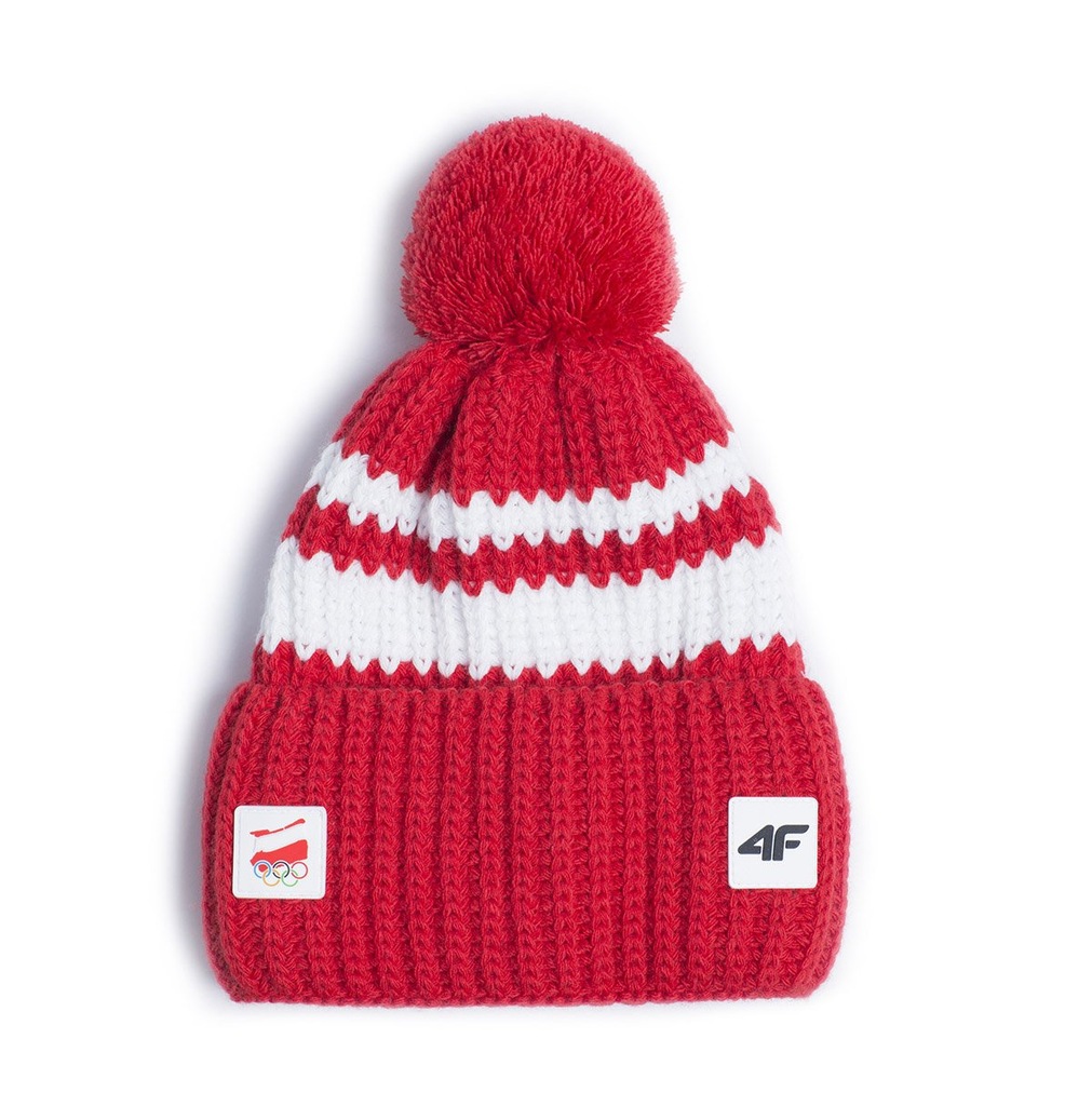 Czapka zimowa 4F uniseks OLIMPIADA CAU901R - S/M