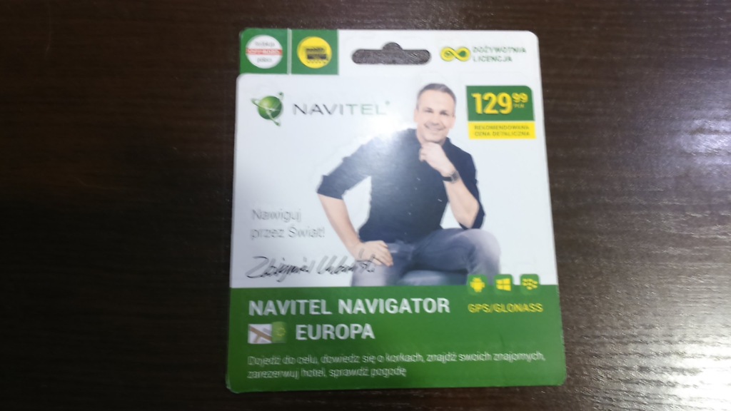 Nawigacja NAVITEL Mapa EUROPY Windows Android