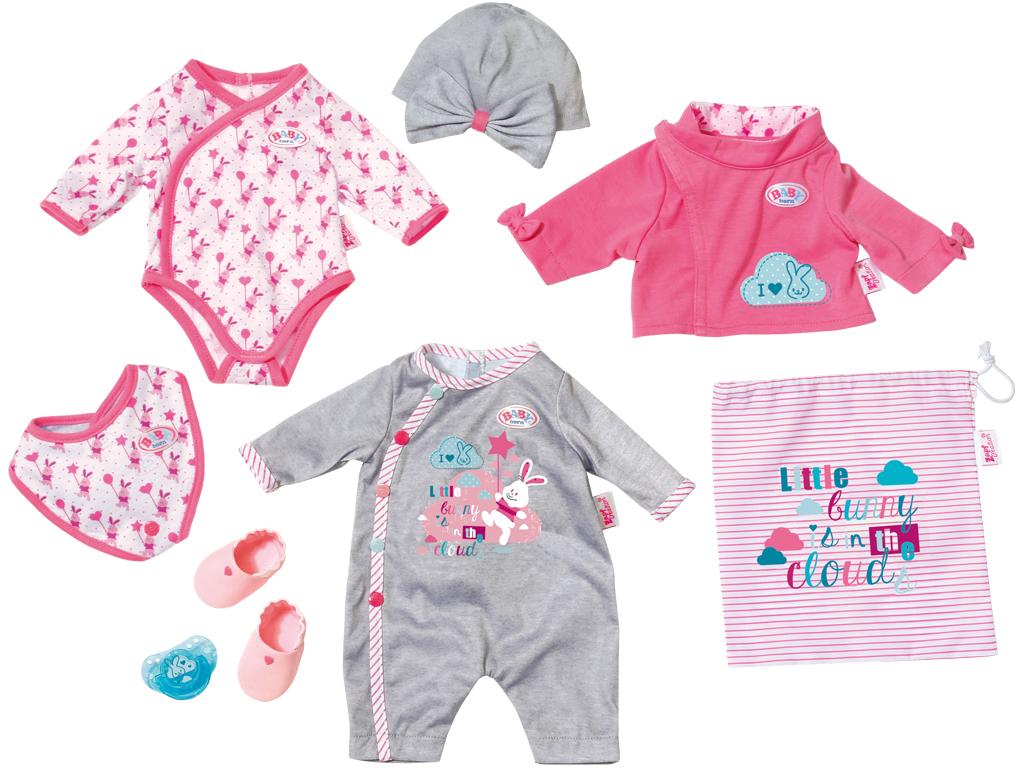 BABY BORN Ubranko Duży ZESTAW UBRANEK Dla LALKI