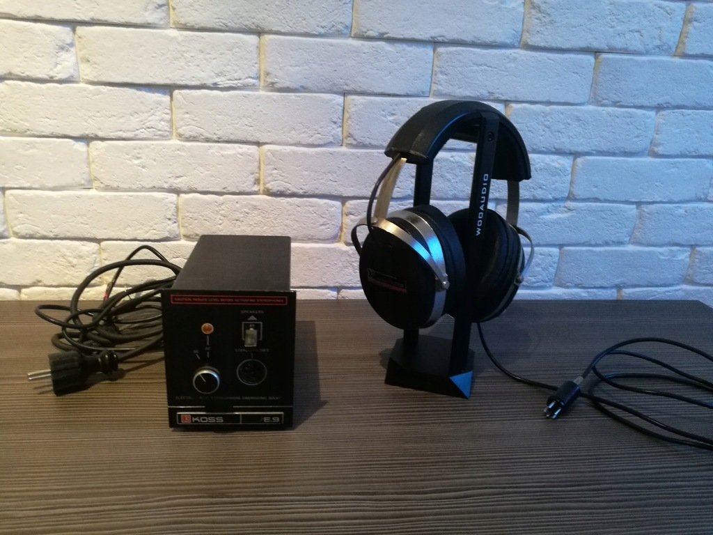 Koss Esp-9 + Energizer E9 Elektrostaty jak Stax