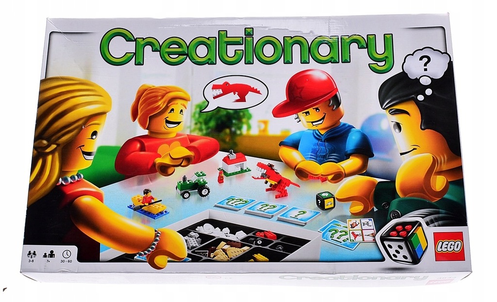 6434-4 LEGO CREATIONARY. d#k UKLADANIE KLOCKOW GRA