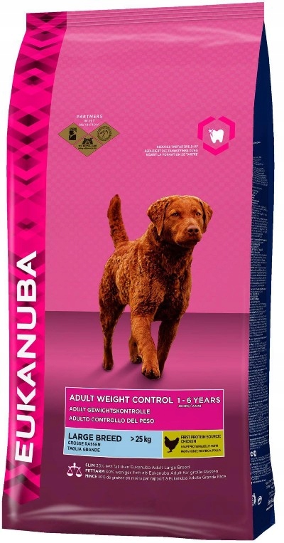 EUKANUBA ADULT WEIGHT CONTROL LARGE BREED 15KG