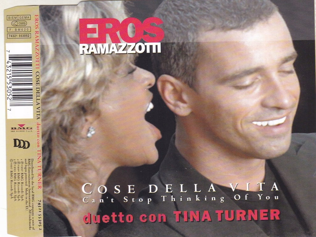 Eros Ramazzotti Tina Turner - Cose Della Vita / CD
