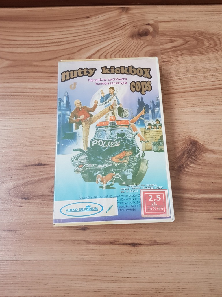 Nutty Kickbox Cop (1990) ***UNIKAT***