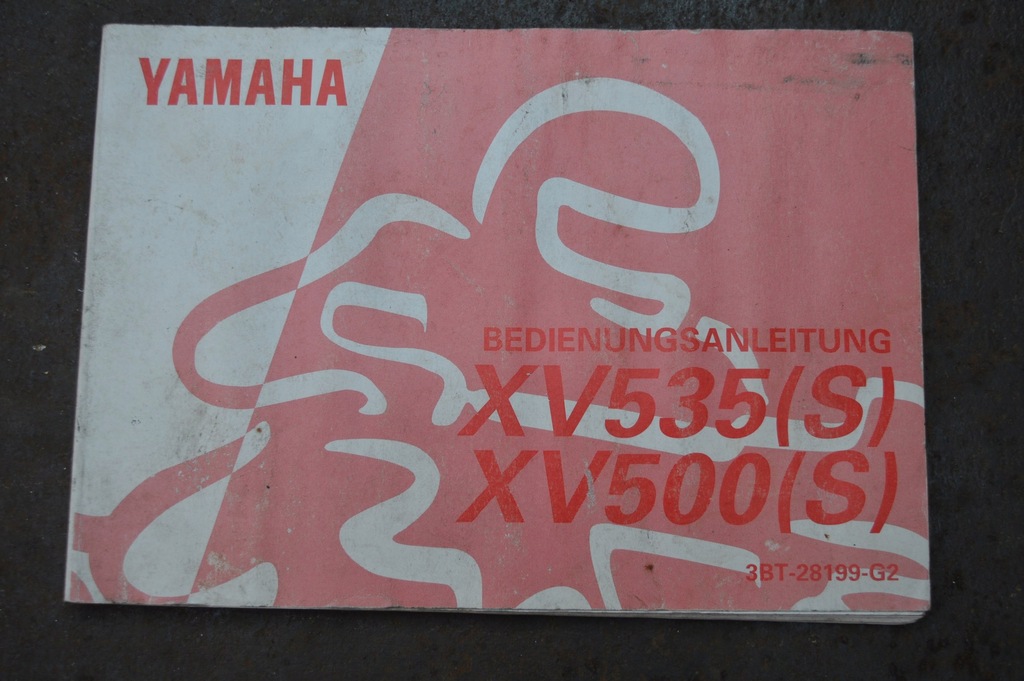 Yamaha Virago 535 INSTRUKCJA OBSŁUGI książka