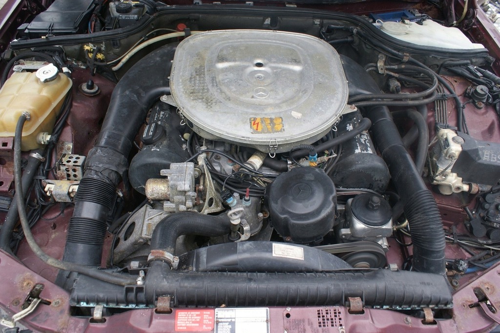 Silnik Mercedes W126 560 5.6 SEL SEC M117 190 tys