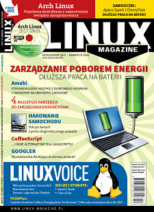 Linux Magazine 10/2017: Oszczędzanie energii Arch