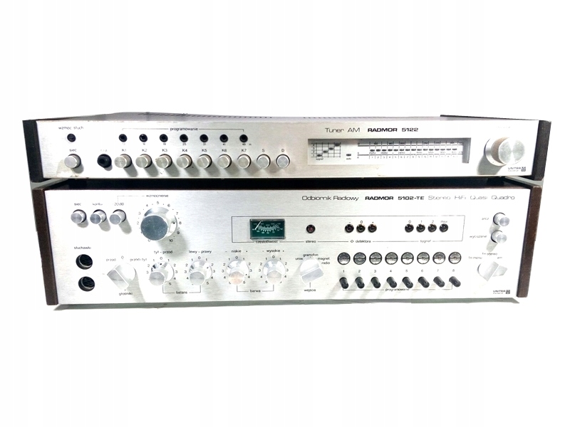 UNITRA RADMOR 5122 + AMPLITUNER RADMOR 5102-TE