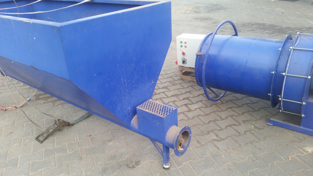 Rozdrabniacz młyn + podajnik 15kW MRS/T140 osuch