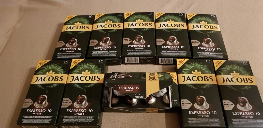 Kapsułki Jacobs Espresso Intenso Aluminium