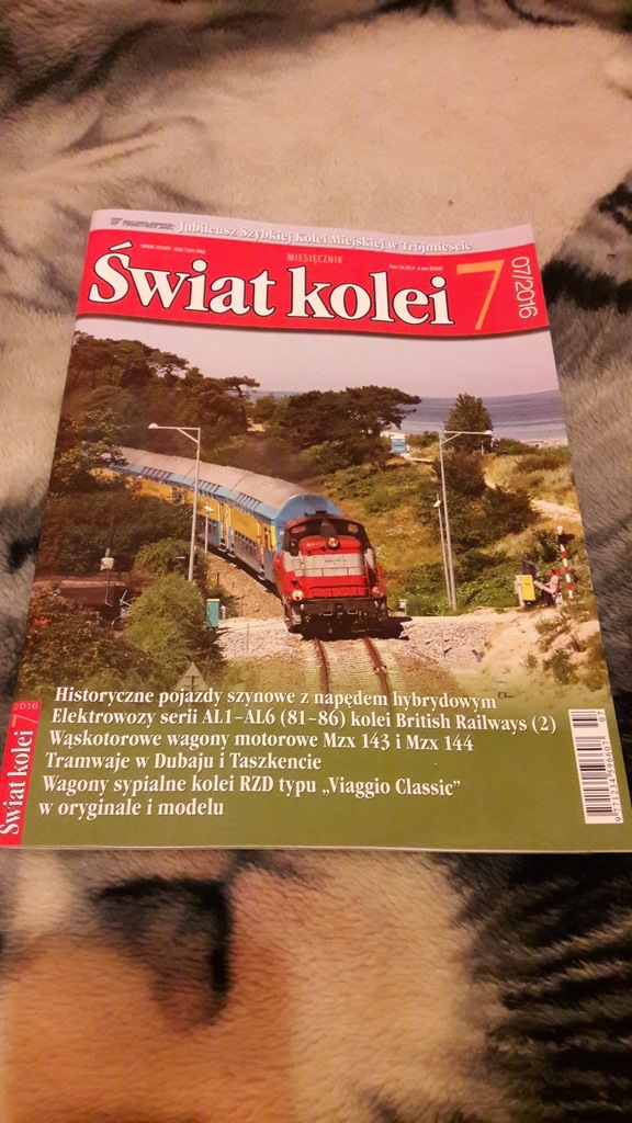 Świat kolei 7/2016 kolej tramwaj wąski tor PKP