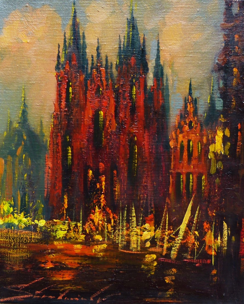 AGART ____RYGA____ STRATOVICH obraz 25x30