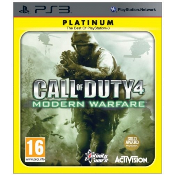 Call Of Duty 4 Modern Warfare Game (Platinum) PS3