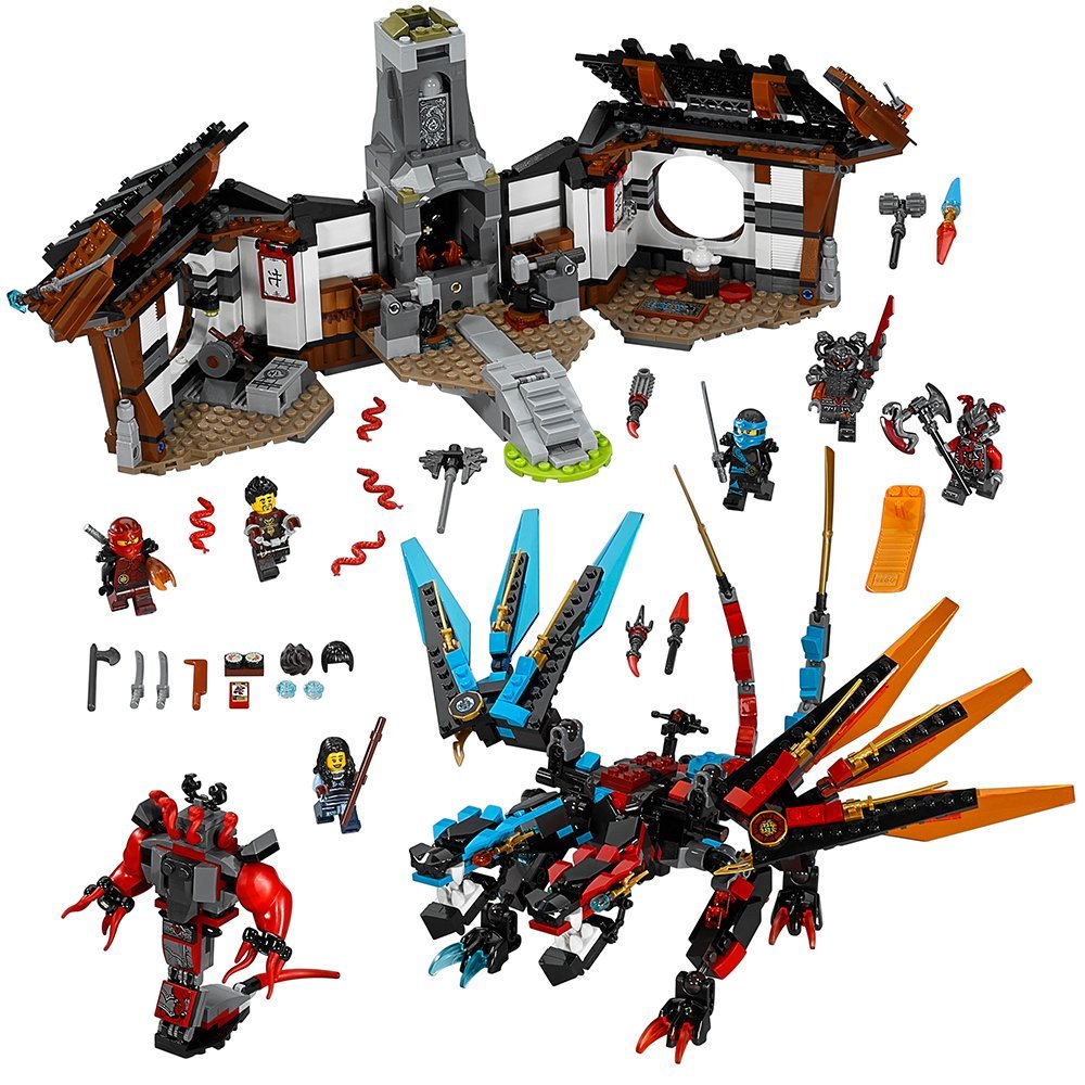 3E LEGO NINJAGO Kuźnia Smoka 70627 Dragon's Forge