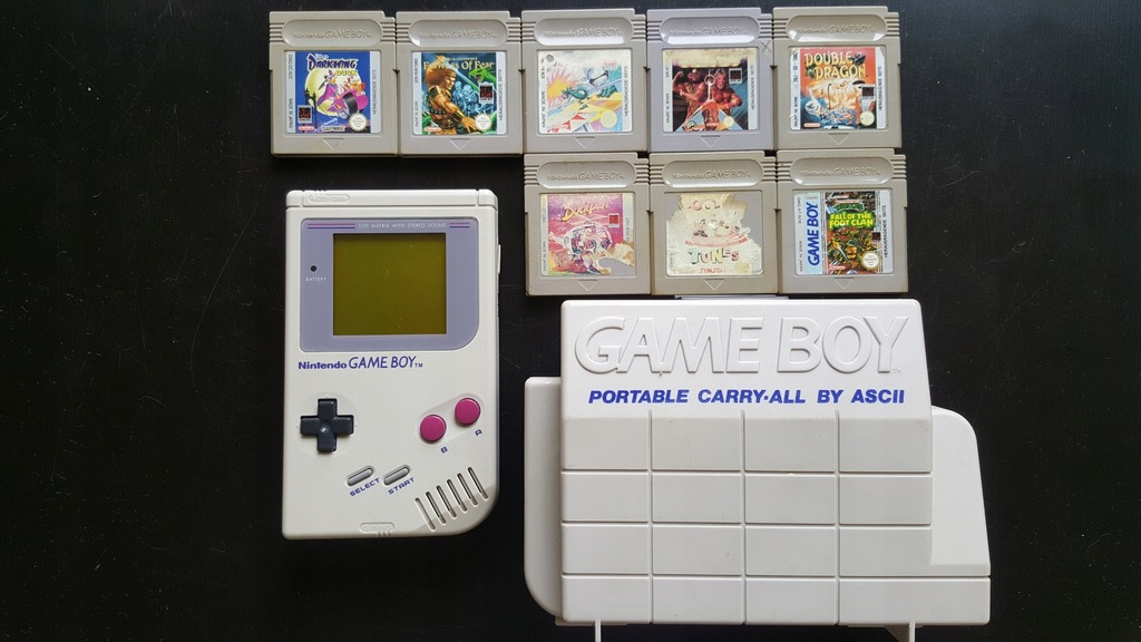 Super Zestaw Game Boy 8gier + Pudełeczko :-)