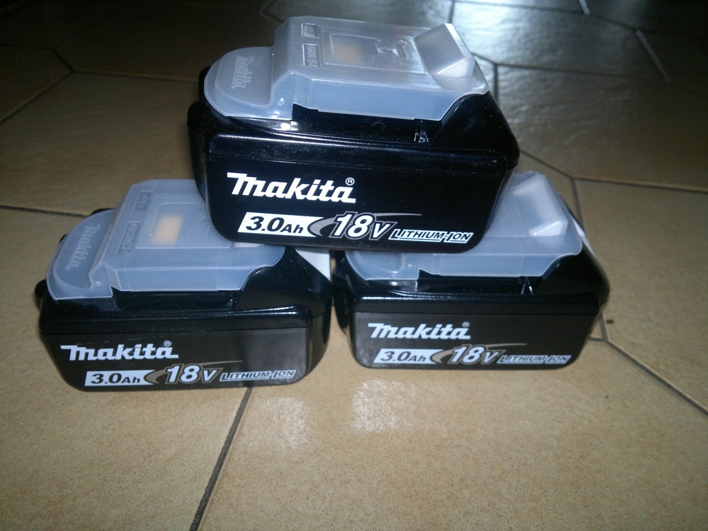 Akumulator Makita LiOn 3,0 Ah 18V oryginalny, nowy