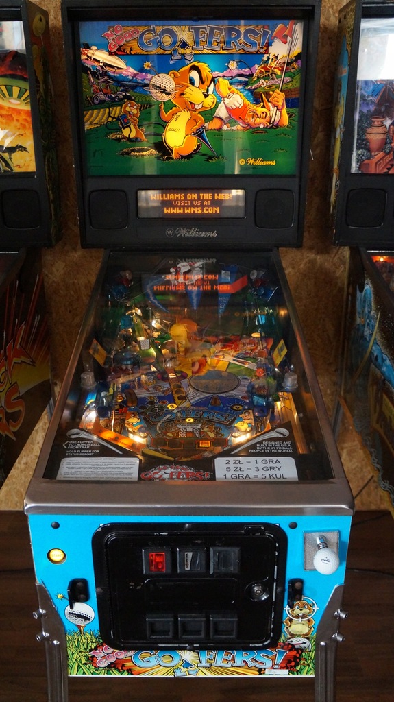 (FLIPPER, PINBALL) NO GOOD GOFERS !! SUPER STAN !!