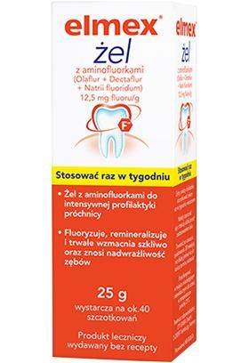Elmex żel do fluoryzacji 25g