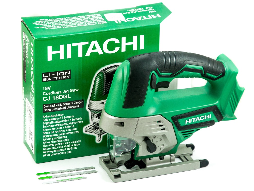 Wyrzynarka akumulatorowa 18V HITACHI CJ18DGL body 6845976857 oficjalne archiwum Allegro