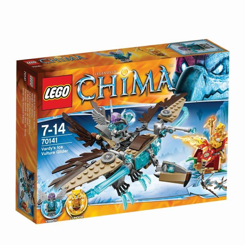 LEGO CHIMA 70141 SZYBOWIEC LODOWY VARDYEGO WYS.24H