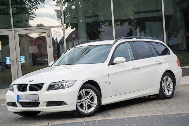 E91 320d XENON RING MANUAL NAVI BIAŁA GWARANCJA