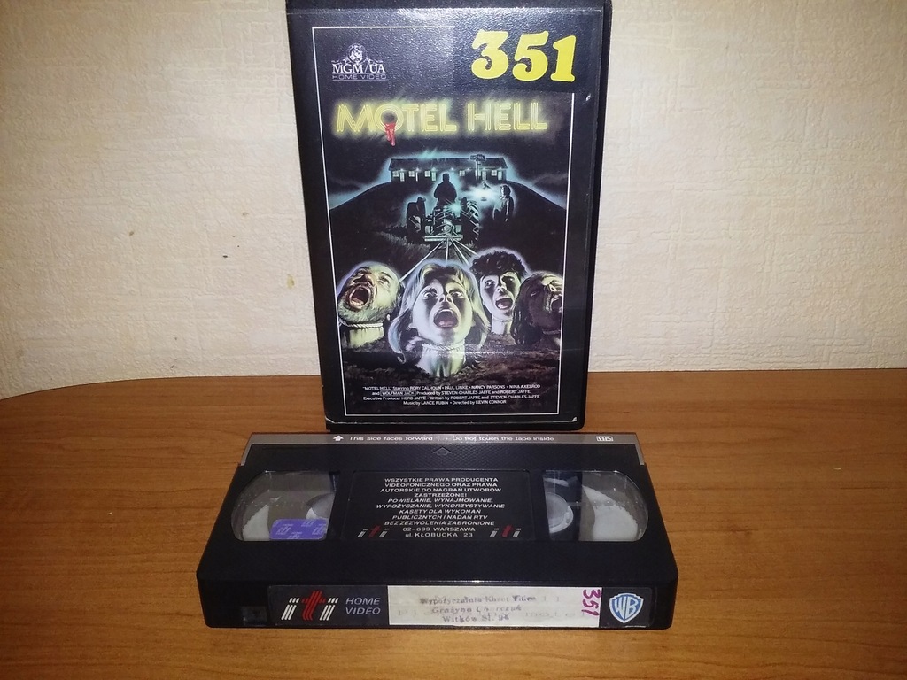 Piekielny Motel / Motel Hell Unikat VHS ITI