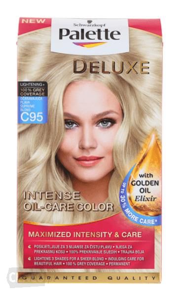 Palette DeLuxe Absolutny Blond C 95 farba do włos