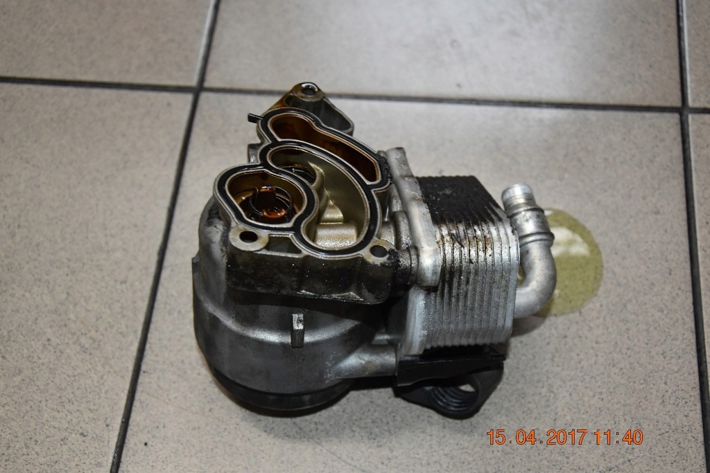BMW E46 318 N42 PODSTAWA FILTRA OLEJU