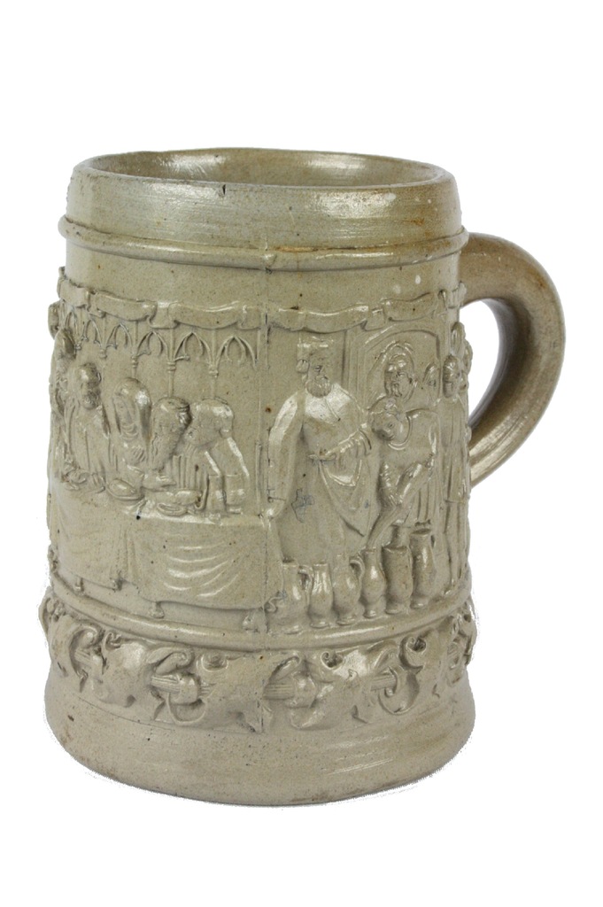 1800 Siegburg zabytkowy kufel / Antyk XVIII XIX w