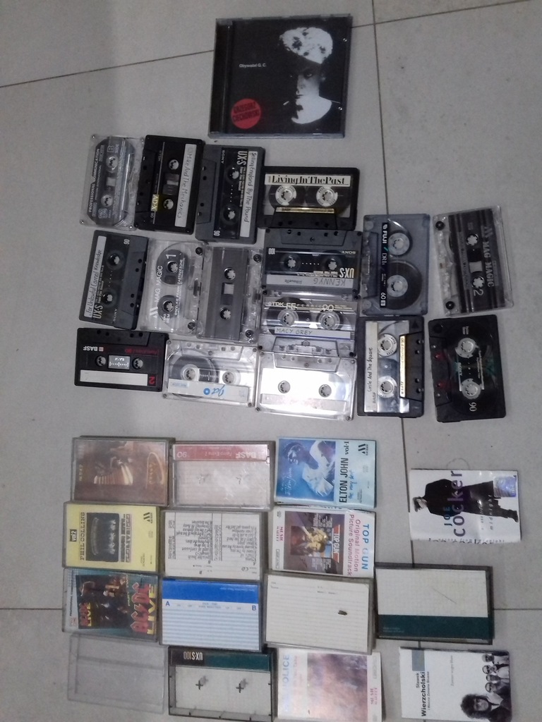 Kasety magnefonowe zestaw 16 kaset + Obywatel GC