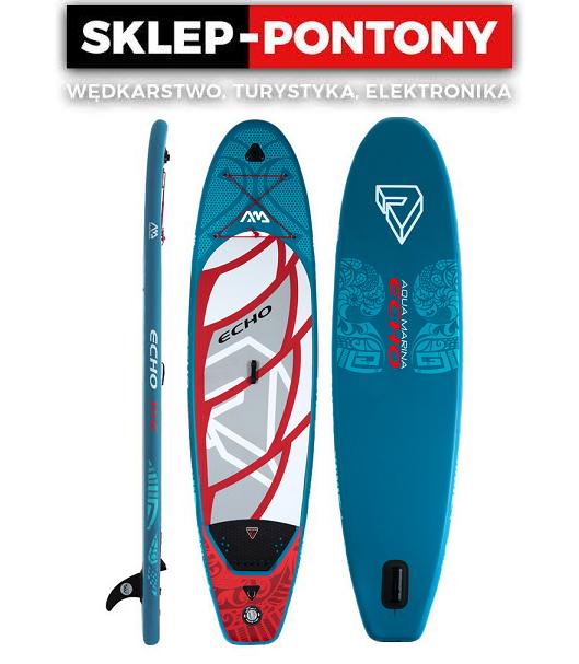 Deska SUP Aqua Marina ECHO 106 mocowanie kamery