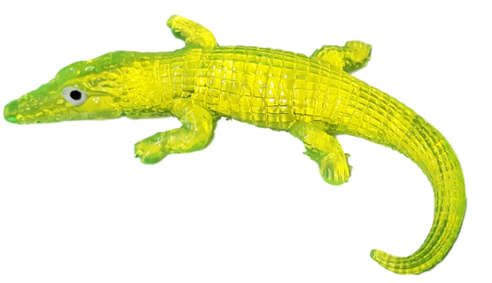 Gniotek GLUT KLEJĄCY SIĘ gad STICKY ALIGATOR