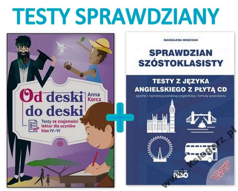 Testy Ze Znajomości Treści Lektur Wsip Testy ze znajomości lektur 4-6+Sprawdzian 6- KLASA - 6129731662