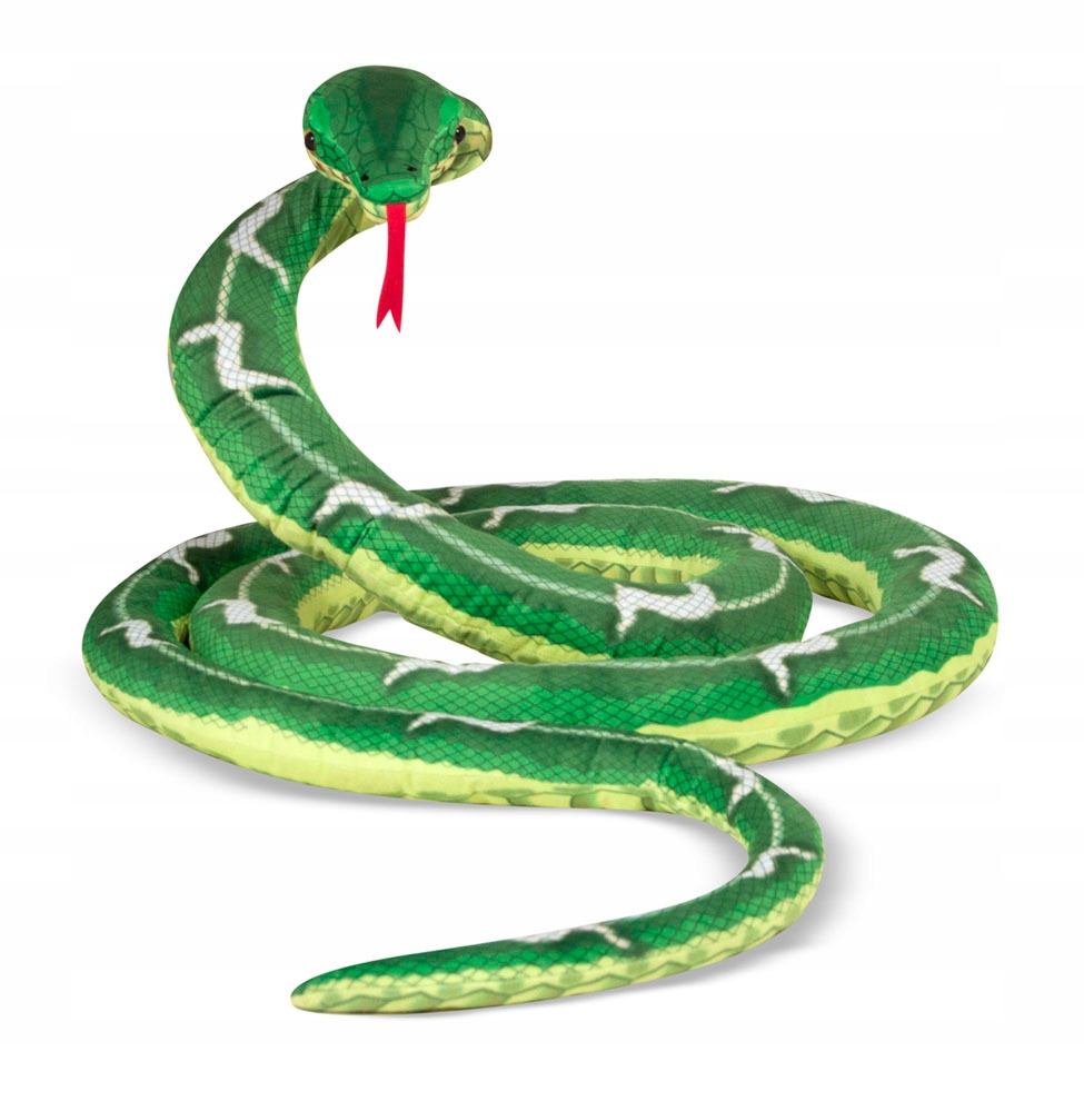 Melissa and Doug - Pluszowy Wąż Gigant Maskotka