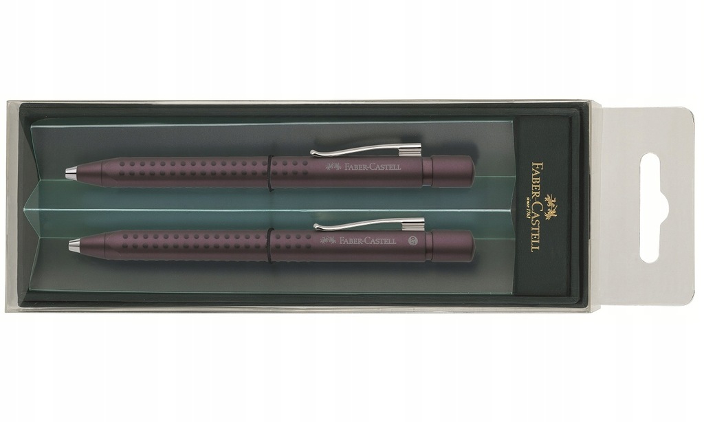 Zestaw Faber-Castell Grip Długopis+Ołówek Brązowy