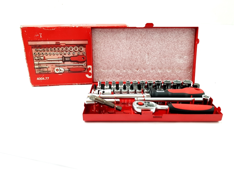 ZESTAW KLUCZY NASADOWYCH 1/4" CAROLUS 4004.77