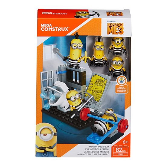 KLOCKI MINIONKI 3 FFJ32 UCIECZKA Z WIĘZIENIA