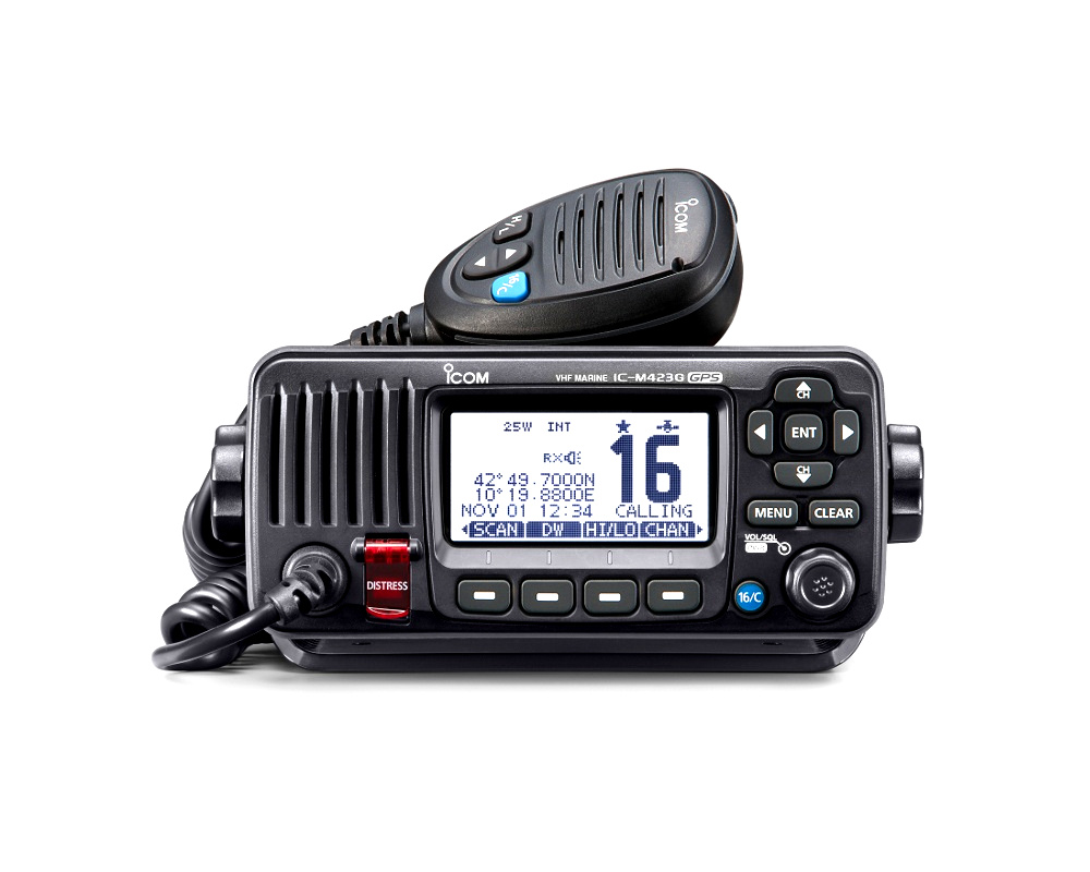 ICOM IC-M423G radiotelefon morski / jacht 25W +GPS