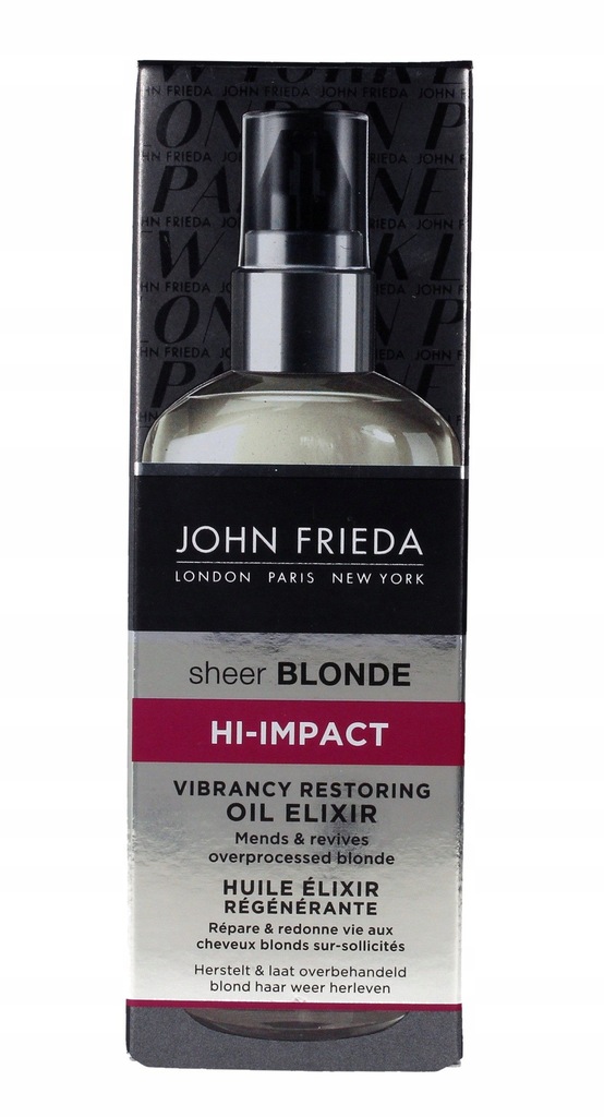 John Frieda Eliksir-olejek do włosów blond