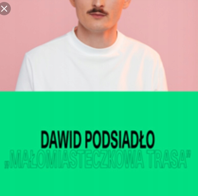 Dawid Podsiadło Poznań 04.12 bilety