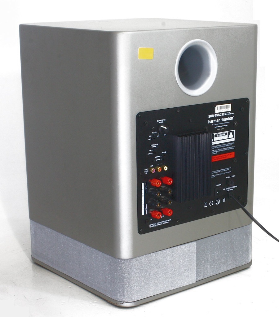 HARMAN/KARDON SUBTS8 SUBWOOFERA AKTYWNY POTĘGA 7665632440