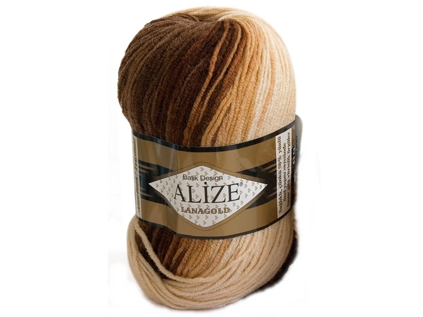 Włóczka Alize Lanagold Batik 1732