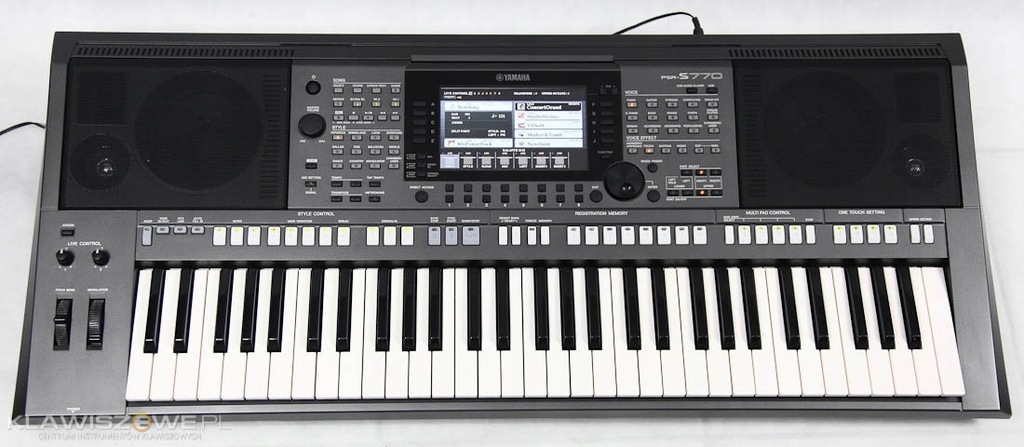 YAMAHA PSR-S770 j.NOWY - SUPER STAN - GWARANCJA