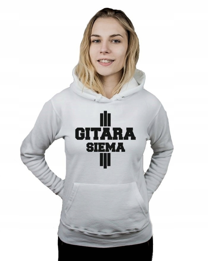 Bluza damska kangur GITARA SIEMA XL