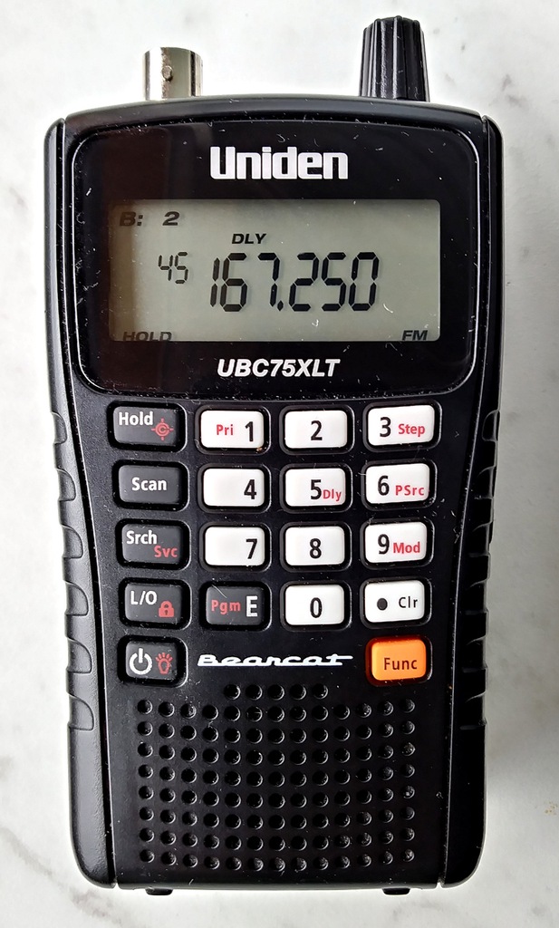 Skaner Uniden UBC75XLT - Okazja, niska cena.