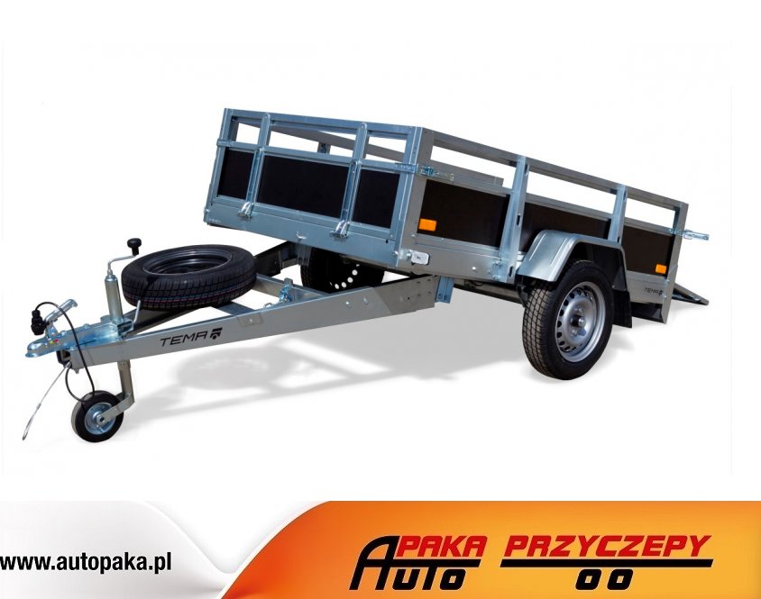 PRZYCZEPKA SAMOCHODOWA TEMA ŚWIDNIK SKLEJKA 750KG 