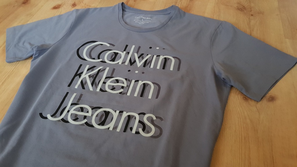 CALVIN KLEIN JEANS Nowy T-Shirt Koszulka L NOWA