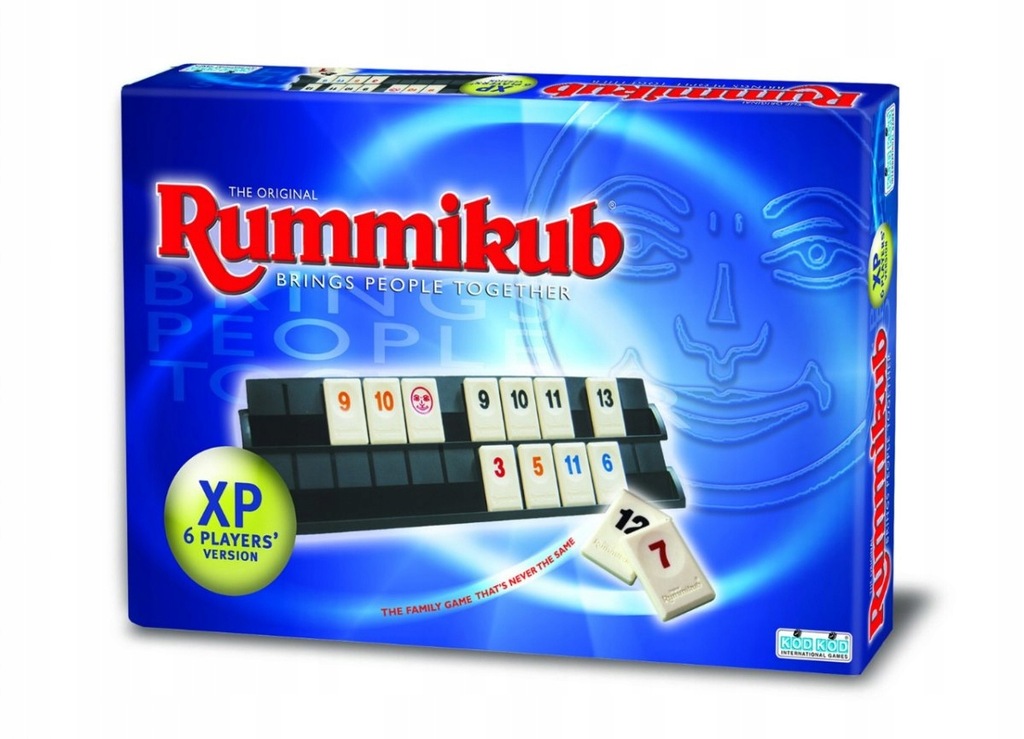 GRA PLANSZOWA RUMMIKUB XP DELUXE DLA 6 GRACZY